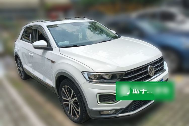 Used Volkswagen T-ROC 2019 280TSI DSG Two-Wheel Drive Comfort Version China VI Standard Front Right 45 Deg