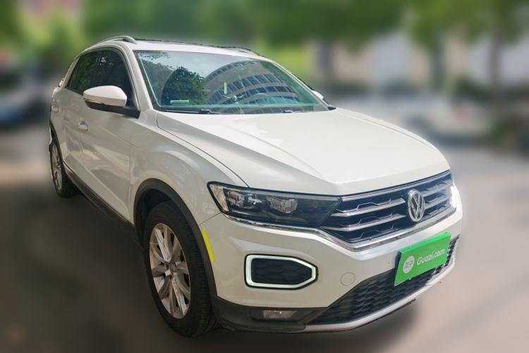 Used Volkswagen T-ROC 2019 230TSI DSG Two-Wheel-Drive Advanced Version China VI Standard Front Right 45 Deg