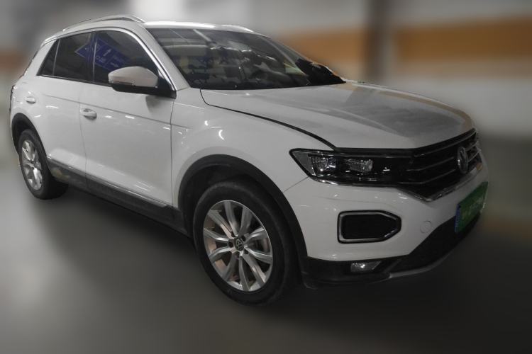 Used Volkswagen T-ROC 2019 230TSI DSG Two-Wheel-Drive Advanced Version China VI Standard Front Right 45 Deg
