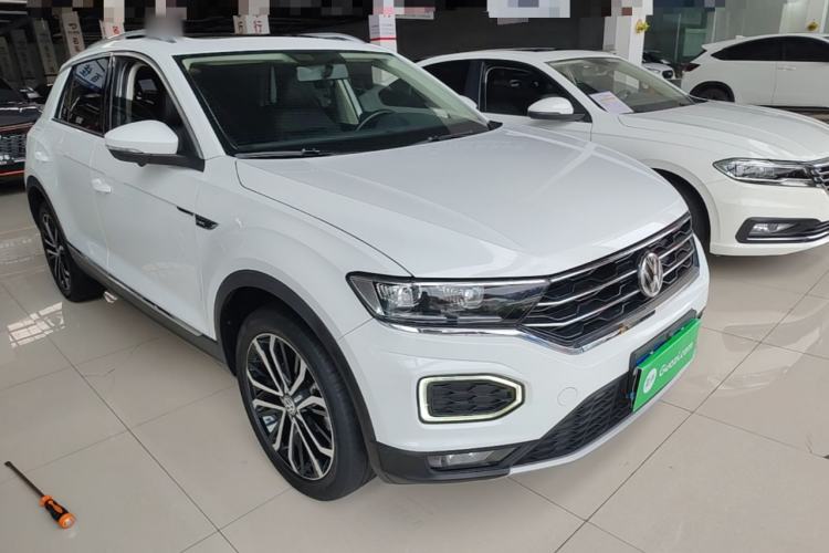 Used Volkswagen T-ROC 2019 280TSI DSG Two-Wheel Drive Comfort Version China VI Standard Front Right 45 Deg