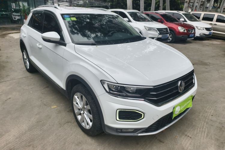 Used Volkswagen T-ROC 2019 230TSI DSG Two-Wheel-Drive Advanced Version China VI Standard Front Right 45 Deg