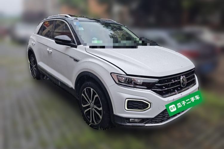 Used Volkswagen T-ROC 2019 280TSI DSG Two-Wheel Drive Comfort Version China VI Standard Front Right 45 Deg