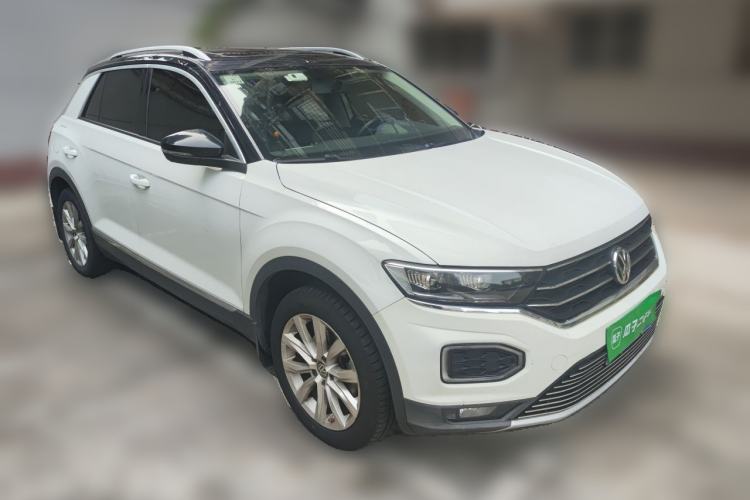 Used Volkswagen T-ROC 2019 230TSI DSG Two-Wheel Drive Advanced Version China V Standard Front Right 45 Deg