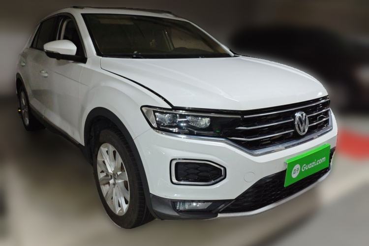 Used Volkswagen T-ROC 2019 230TSI DSG Two-Wheel-Drive Advanced Version China VI Standard Front Right 45 Deg