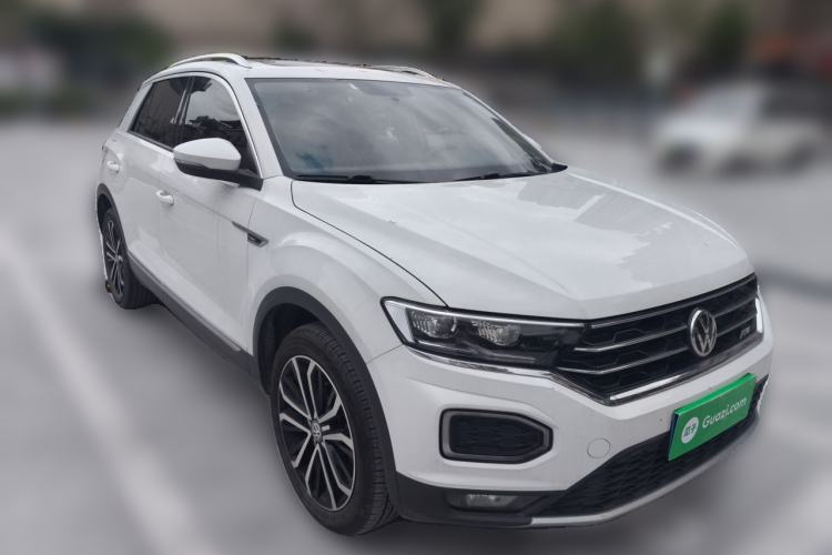 Used Volkswagen T-ROC 2019 280TSI DSG Two-Wheel Drive Comfort Version China VI Standard Front Right 45 Deg