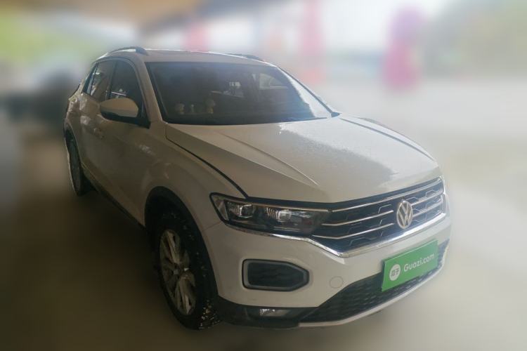 Used Volkswagen T-ROC 2019 280TSI DSG Two-Wheel Drive Advanced Version China VI Standard Front Right 45 Deg