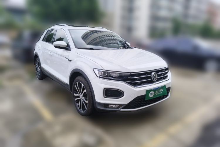Used Volkswagen T-ROC 2019 280TSI DSG Two-Wheel Drive Comfort Version China VI Standard Front Right 45 Deg