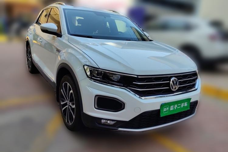 Used Volkswagen T-ROC 2019 280TSI DSG Two-Wheel Drive Comfort Version China VI Standard Front Right 45 Deg