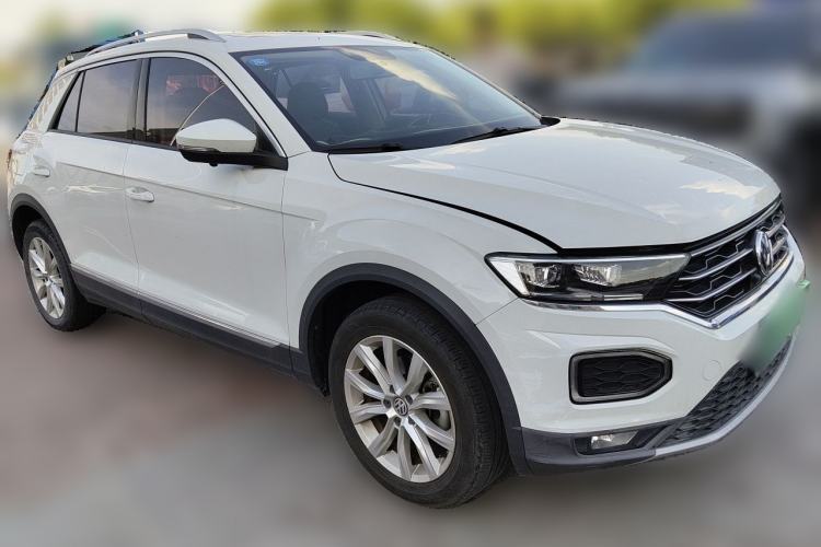 Used Volkswagen T-ROC 2019 230TSI DSG Two-Wheel-Drive Advanced Version China VI Standard Front Right 45 Deg