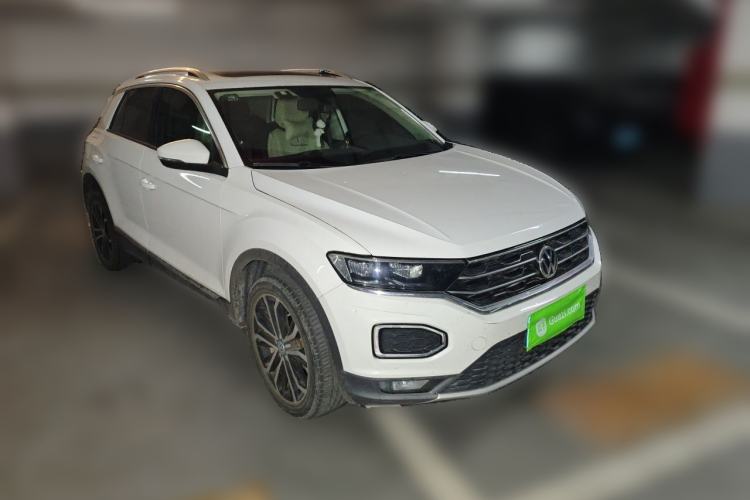 Used Volkswagen T-ROC 2019 280TSI DSG Two-Wheel Drive Comfort Version China VI Standard Front Right 45 Deg