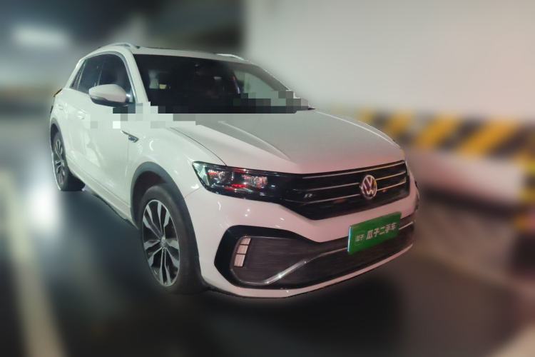 Used Volkswagen T-ROC 2019 280TSI DSG Two-Wheel Drive Advanced Version China VI Standard Front Right 45 Deg