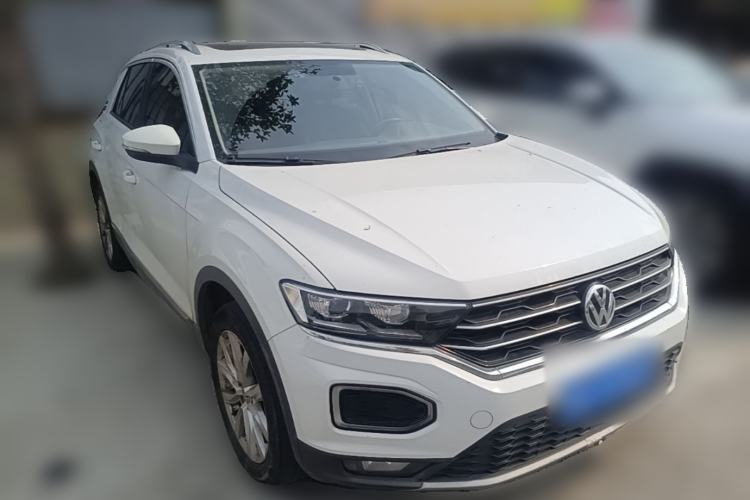 Used Volkswagen T-ROC 2019 280TSI DSG Two-Wheel Drive Advanced Version China VI Standard Front Right 45 Deg