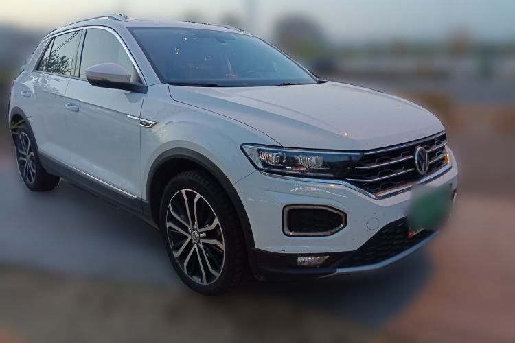 Used Volkswagen T-ROC 2019 280TSI DSG Two-Wheel Drive Comfort Version China VI Standard Front Right 45 Deg
