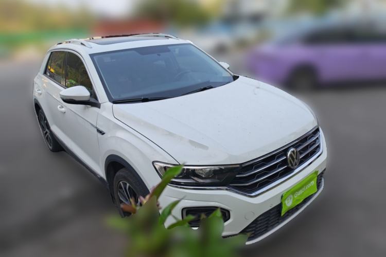 Used Volkswagen T-ROC 2019 280TSI DSG Two-Wheel Drive Comfort Version China VI Standard Front Right 45 Deg