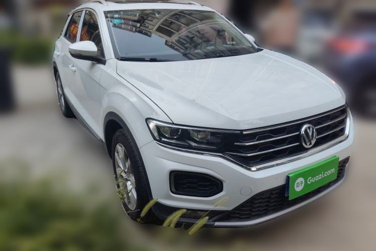 Used Volkswagen T-ROC 2019 230TSI DSG Two-Wheel-Drive Advanced Version China VI Standard Front Right 45 Deg