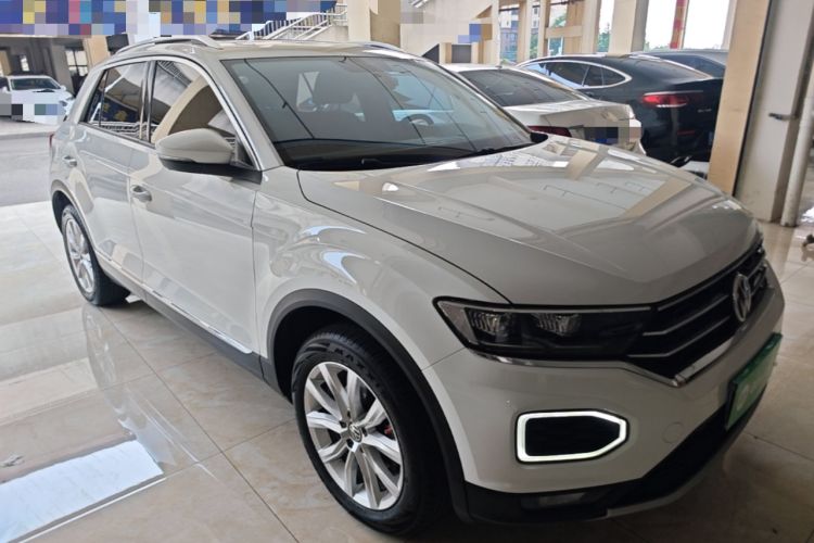 Used Volkswagen T-ROC 2019 280TSI DSG Two-Wheel Drive Advanced Version China VI Standard Front Right 45 Deg