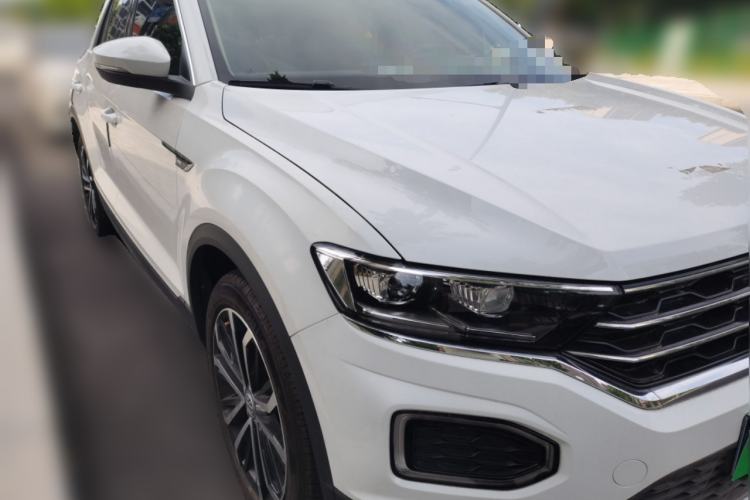 Used Volkswagen T-ROC 2019 280TSI DSG Two-Wheel Drive Comfort Version China VI Standard Front Right 45 Deg