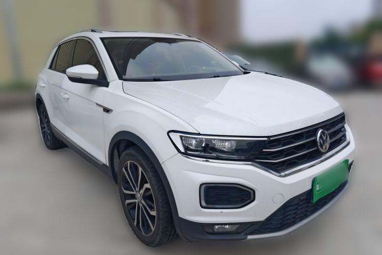 Used Volkswagen T-ROC 2019 280TSI DSG Two-Wheel Drive Comfort Version China VI Standard Front Right 45 Deg