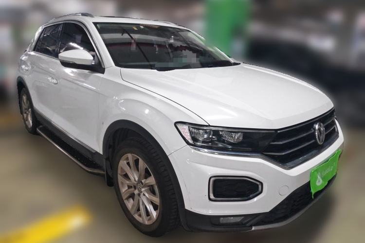Used Volkswagen T-ROC 2019 280TSI DSG Two-Wheel Drive Advanced Version China VI Standard Front Right 45 Deg