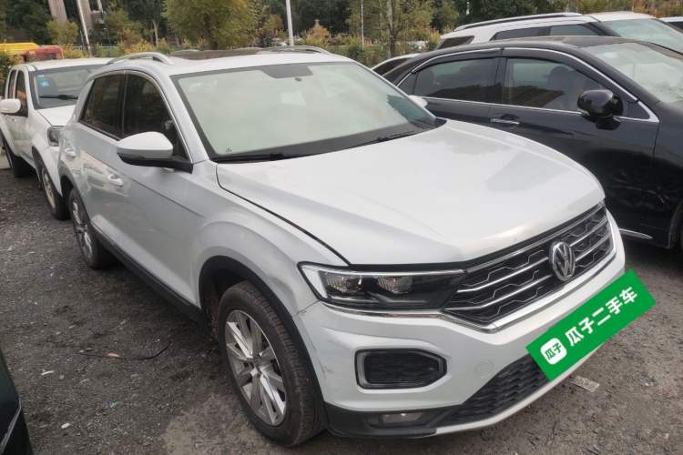 Used Volkswagen T-ROC 2019 230TSI DSG Two-Wheel Drive Advanced Version China V Standard Front Right 45 Deg