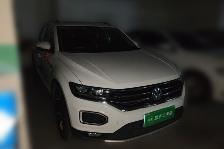 Used Volkswagen T-ROC 2019 280TSI DSG Two-Wheel Drive Comfort Version China VI Standard Front Right 45 Deg