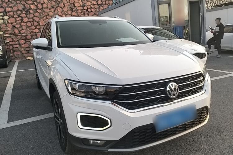Used Volkswagen T-ROC 2019 280TSI DSG Two-Wheel Drive Comfort Version China VI Standard Front Right 45 Deg