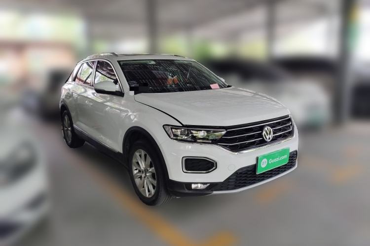 Used Volkswagen T-ROC 2019 280TSI DSG Two-Wheel Drive Comfort Version China VI Standard Front Right 45 Deg