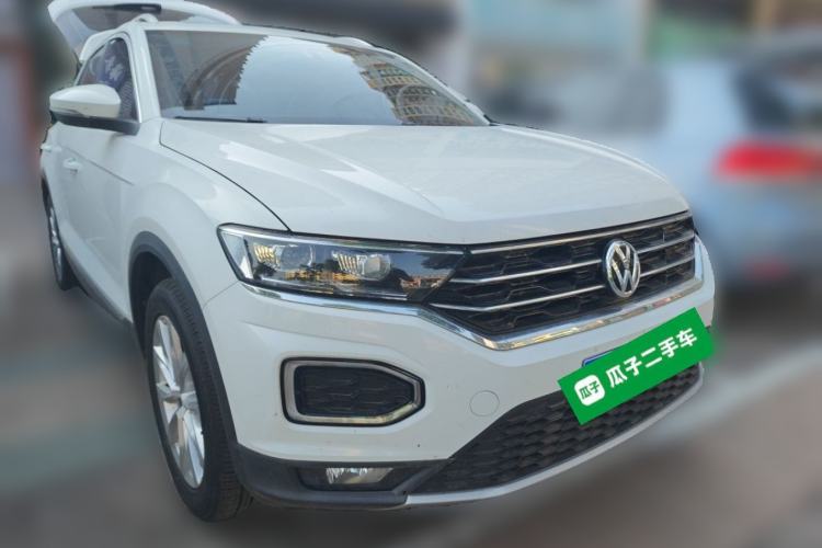 Used Volkswagen T-ROC 2019 230TSI DSG Two-Wheel-Drive Advanced Version China VI Standard Front Right 45 Deg