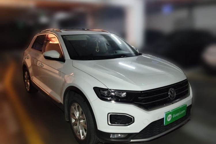 Used Volkswagen T-ROC 2019 230TSI DSG Two-Wheel-Drive Advanced Version China VI Standard Front Right 45 Deg