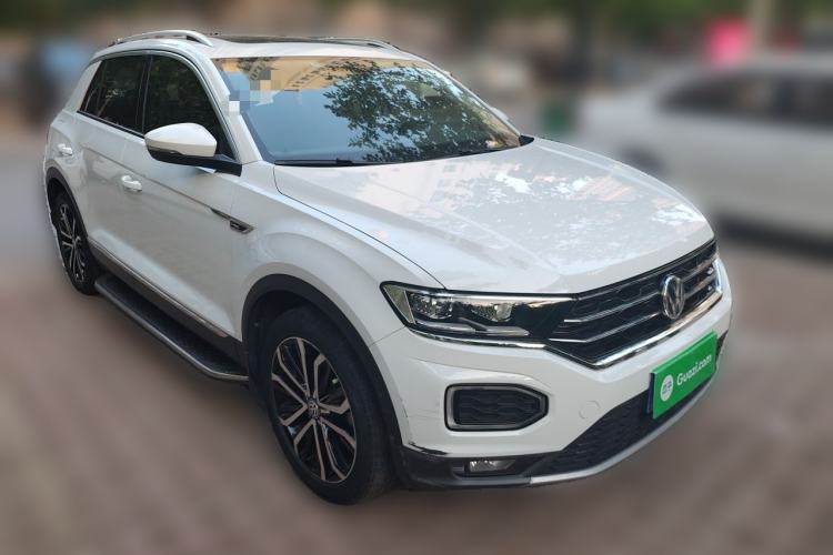 Used Volkswagen T-ROC 2019 280TSI DSG Two-Wheel Drive Comfort Version China VI Standard Front Right 45 Deg