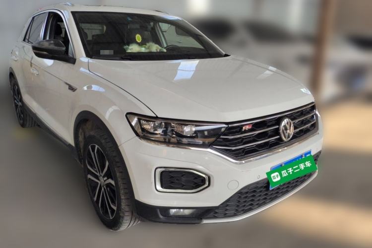 Used Volkswagen T-ROC 2019 280TSI DSG Four-Wheel Drive Luxury Version China V Standard Front Right 45 Deg