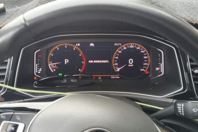 Used Volkswagen T-ROC 2019 280TSI DSG Two-Wheel Drive Advanced Version China VI Standard Instrument Cluster