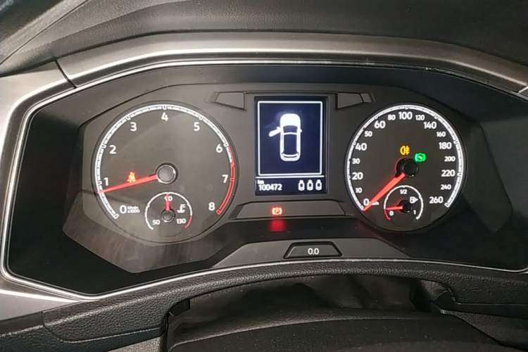 Used Volkswagen T-ROC 2019 280TSI DSG Two-Wheel Drive Advanced Version China VI Standard Instrument Cluster