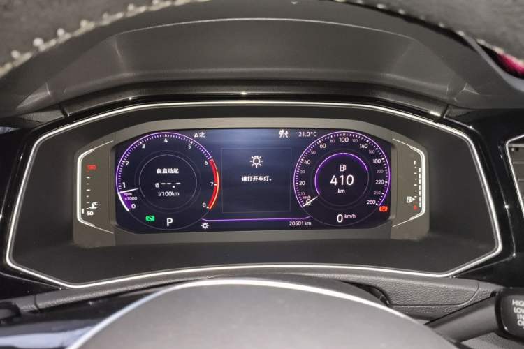 Used Volkswagen T-ROC 2019 280TSI DSG Four-Wheel Drive Luxury Version China V Standard Instrument Cluster