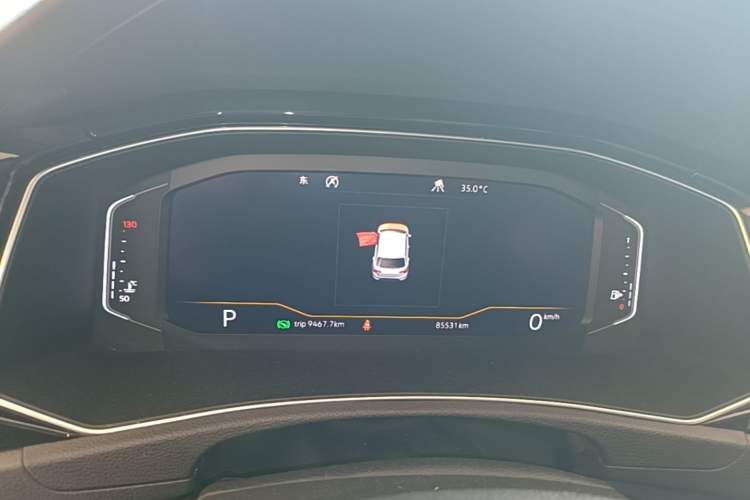 Used Volkswagen T-ROC 2019 280TSI DSG Four-Wheel Drive Luxury Version China V Standard Instrument Cluster
