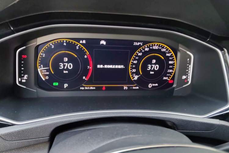 Used Volkswagen T-ROC 2019 280TSI DSG Two-Wheel Drive Comfort Version China VI Standard Instrument Cluster