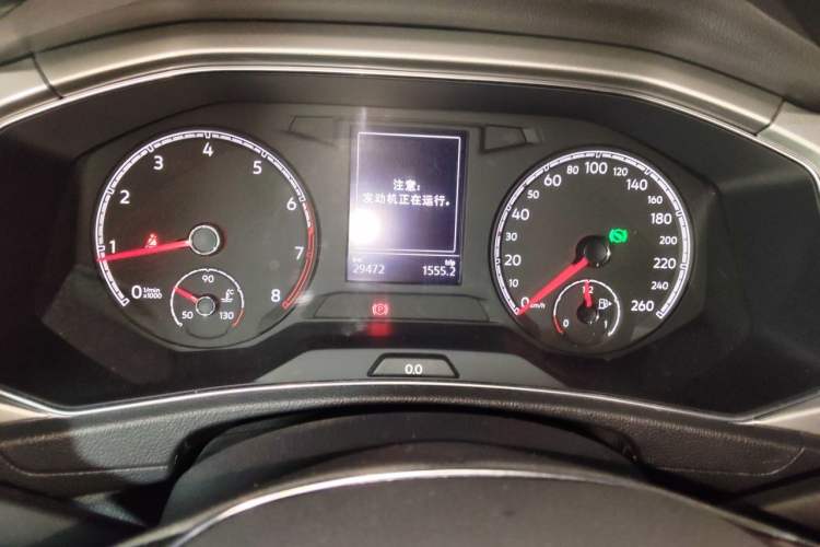 Used Volkswagen T-ROC 2019 230TSI DSG Two-Wheel-Drive Advanced Version China VI Standard Instrument Cluster