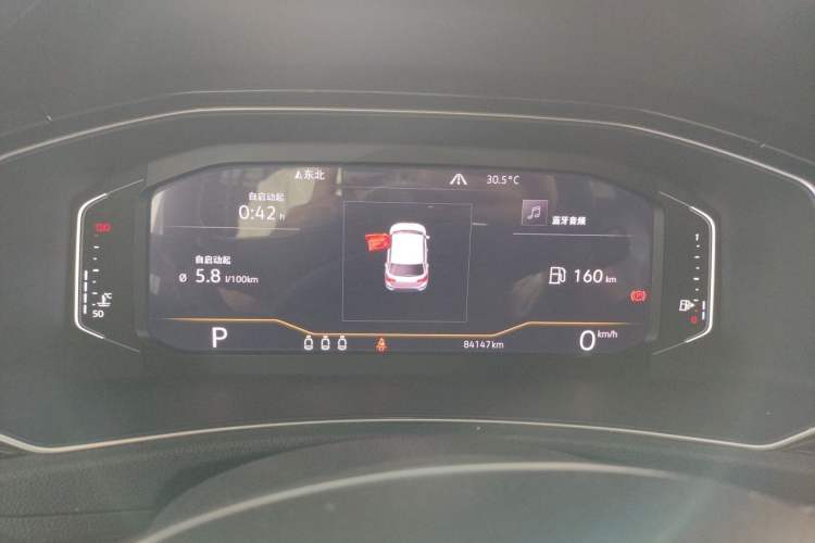 Used Volkswagen T-ROC 2019 280TSI DSG Four-Wheel Drive Luxury Version China V Standard Instrument Cluster