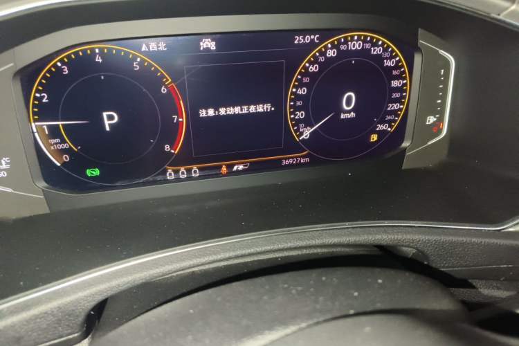 Used Volkswagen T-ROC 2019 280TSI DSG Two-Wheel Drive Advanced Version China VI Standard Odometer Close Up