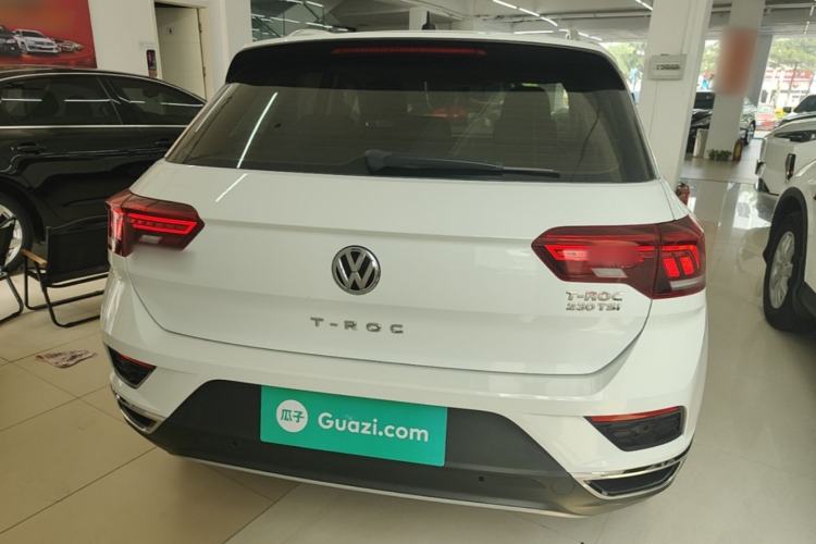 Used Volkswagen T-ROC 2019 230TSI DSG Two-Wheel-Drive Advanced Version China VI Standard Rear