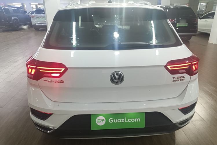 Used Volkswagen T-ROC 2019 280TSI DSG Two-Wheel Drive Comfort Version China VI Standard Rear