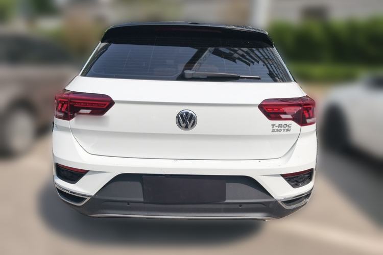 Used Volkswagen T-ROC 2019 230TSI DSG Two-Wheel-Drive Advanced Version China VI Standard Rear