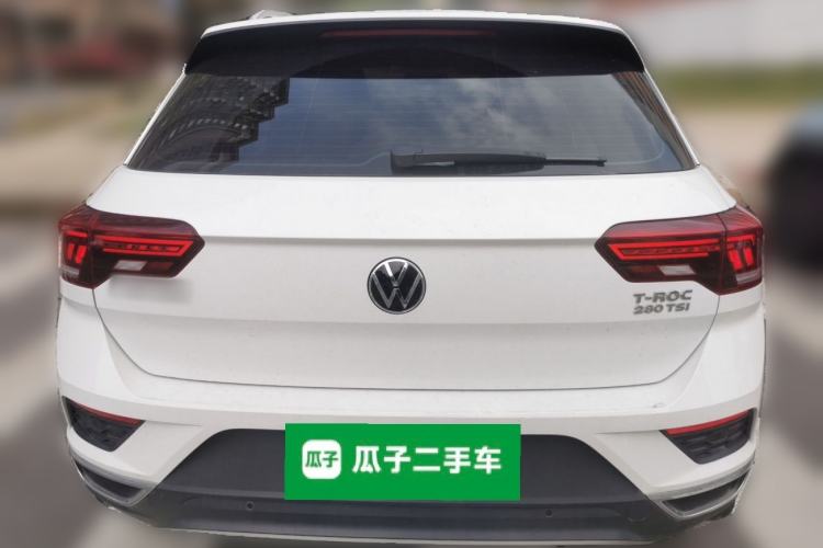 Used Volkswagen T-ROC 2019 280TSI DSG Two-Wheel Drive Comfort Version China VI Standard Rear