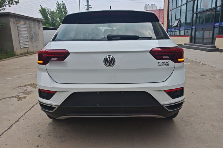 Used Volkswagen T-ROC 2019 280TSI DSG Two-Wheel Drive Advanced Version China VI Standard Rear