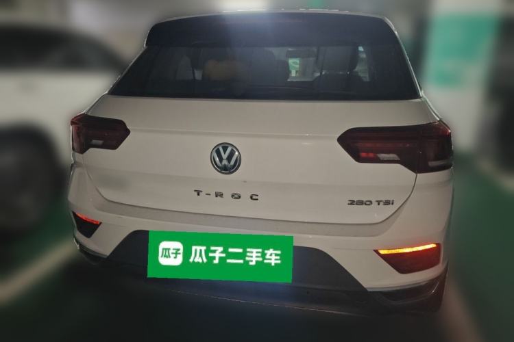 Used Volkswagen T-ROC 2019 280TSI DSG Two-Wheel Drive Advanced Version China VI Standard Rear