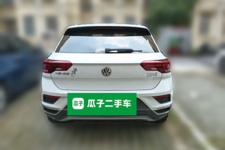 Used Volkswagen T-ROC 2019 280TSI DSG Two-Wheel Drive Comfort Version China VI Standard Rear
