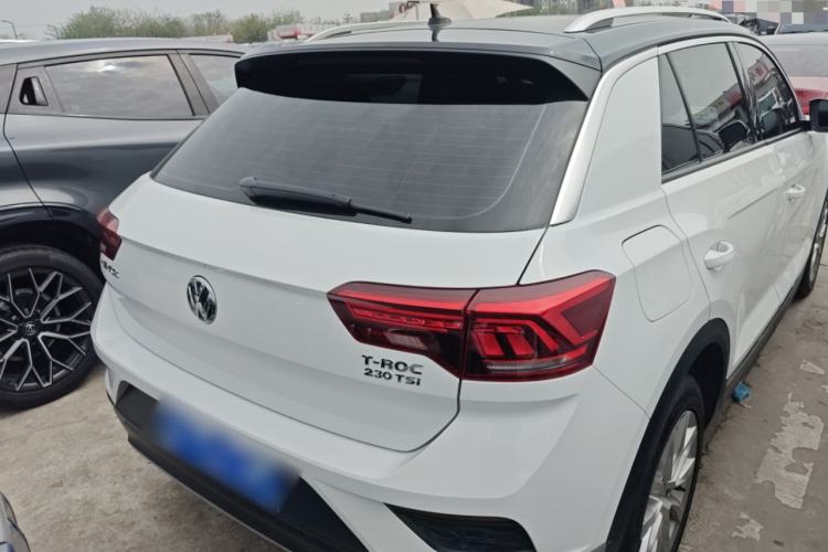 Used Volkswagen T-ROC 2019 230TSI DSG Two-Wheel-Drive Advanced Version China VI Standard Rear
