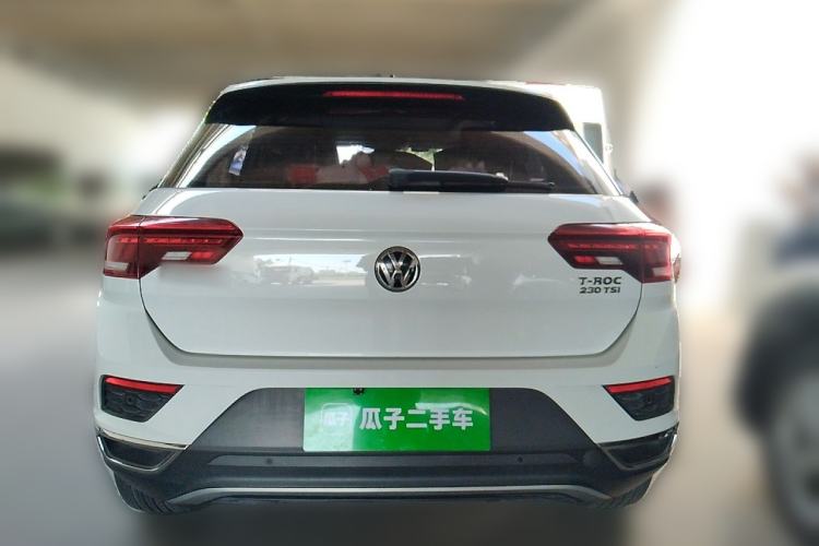 Used Volkswagen T-ROC 2019 230TSI DSG Two-Wheel-Drive Advanced Version China VI Standard Rear