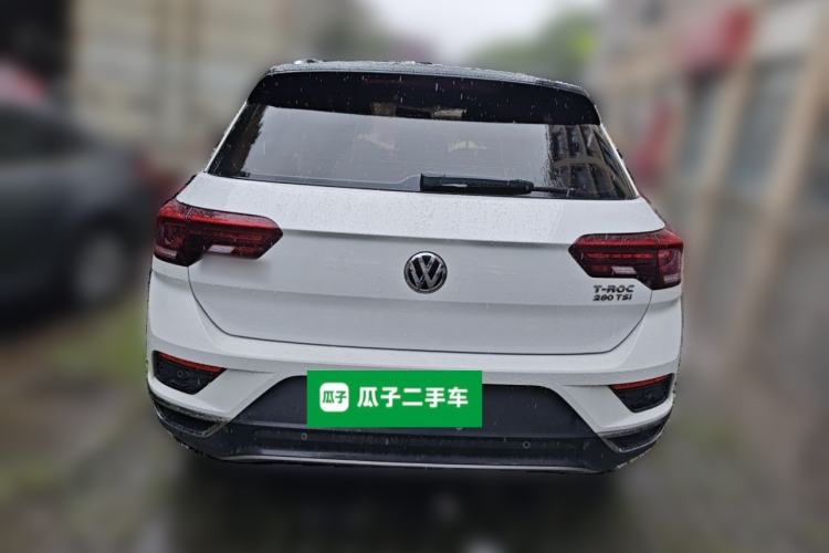 Used Volkswagen T-ROC 2019 280TSI DSG Two-Wheel Drive Comfort Version China VI Standard Rear