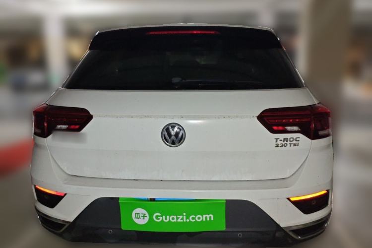 Used Volkswagen T-ROC 2019 230TSI DSG Two-Wheel-Drive Advanced Version China VI Standard Rear